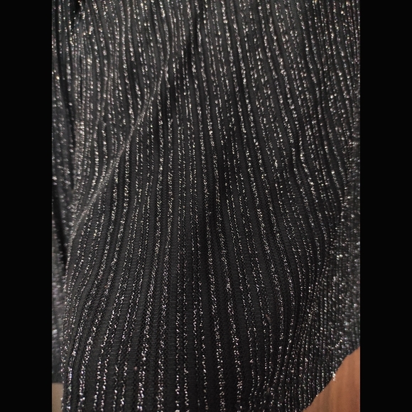 Shimmer High Neck Mesh Top - Picture 6 of 6